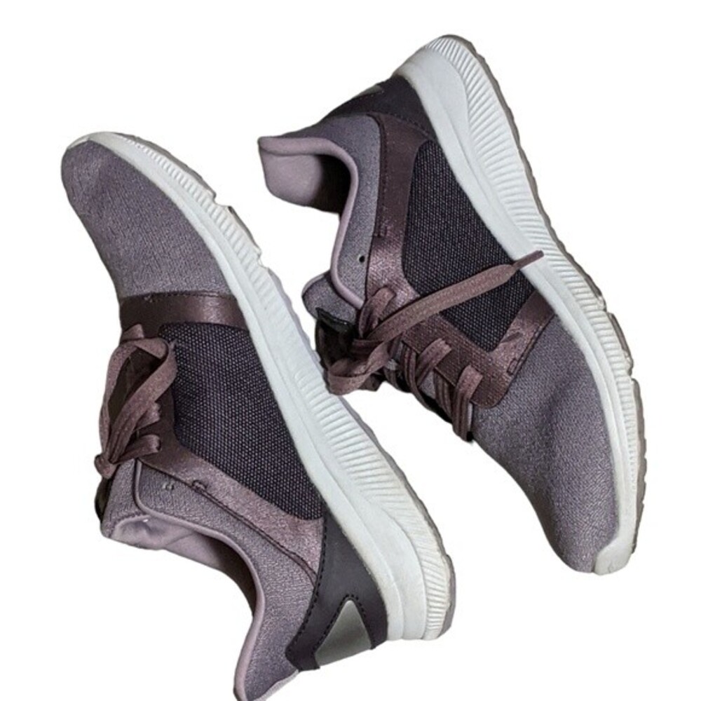 Avia Deluxe purple trainers casual fabric lace up WMAV21JT002 size 9 - Picture 6 of 12